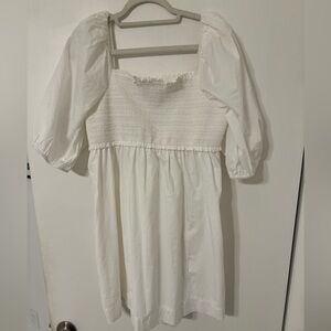 AE Puff Sleeve Babydoll Mini Dress